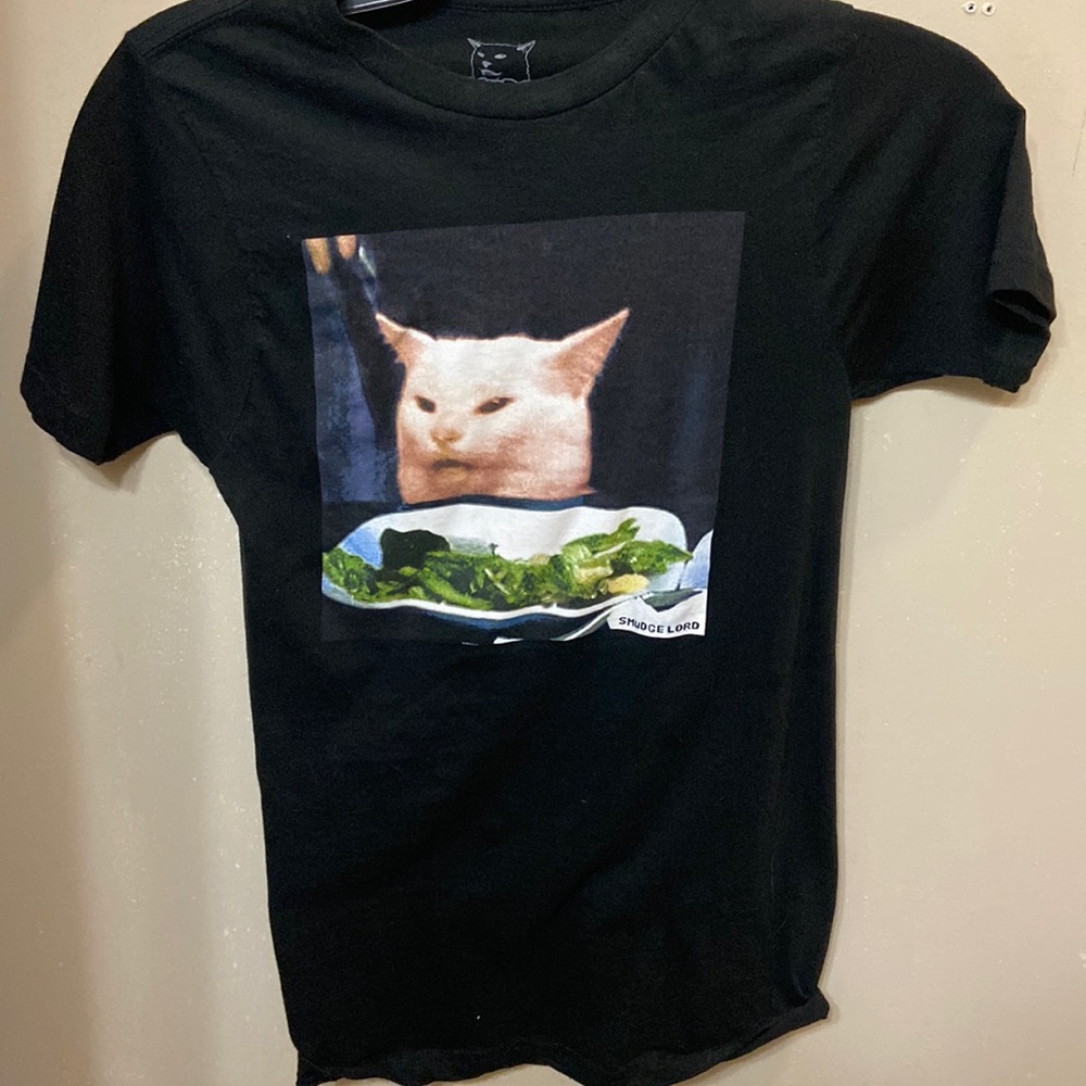 Cat meme tee
